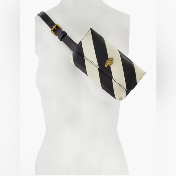 Kurt Geiger London NWT Leather Belt Bag Large/Extra Large - Picture 2 of 8